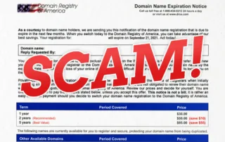 Understanding the Domain Name Scam