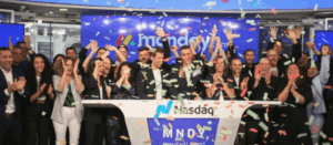 Party/gathering of people at rebranded Monday.com, a client of domain name broker Name Experts