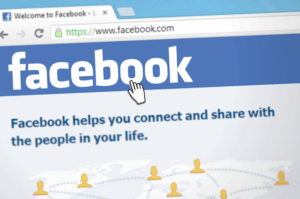 Homepage of Facebook.com - screenshot